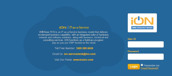 TCS ION Self Service info